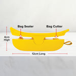 Banana Seal 2-in-1 Bag Sealer & Cutter | Original | Yellow
