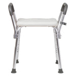Levede Bathroom Shower Chair Adjustable Bath Stool Seat With Handles Disabled