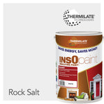 Insopaint Exterior Masonry Paint - Heat Reflecting, Insulating & Weatherproof Exterior Wall Protection | 5l | Rock Salt
