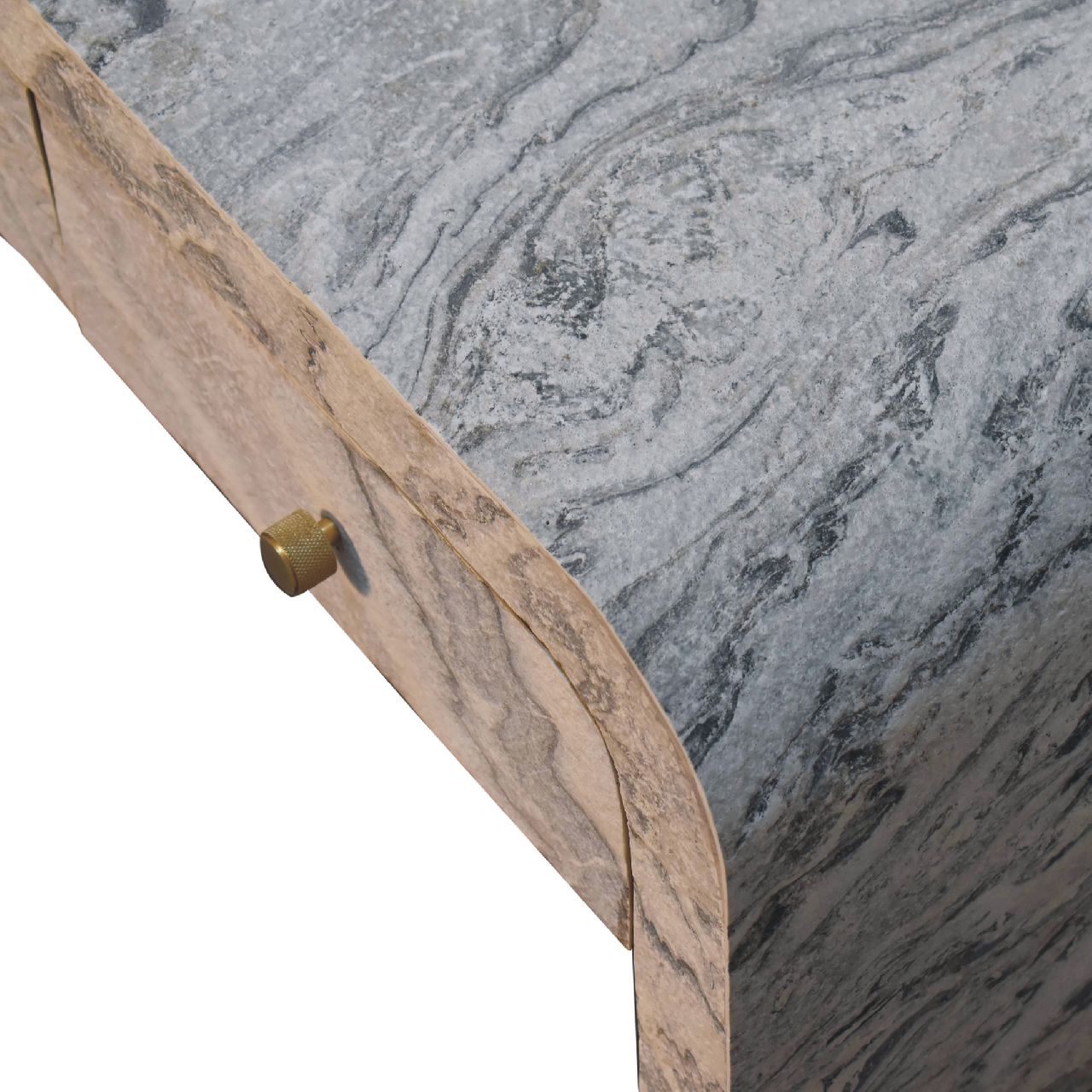 Solid Wood Nouveau Coffee Table