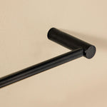 Towel Rail Matt Black Logic (40cm)