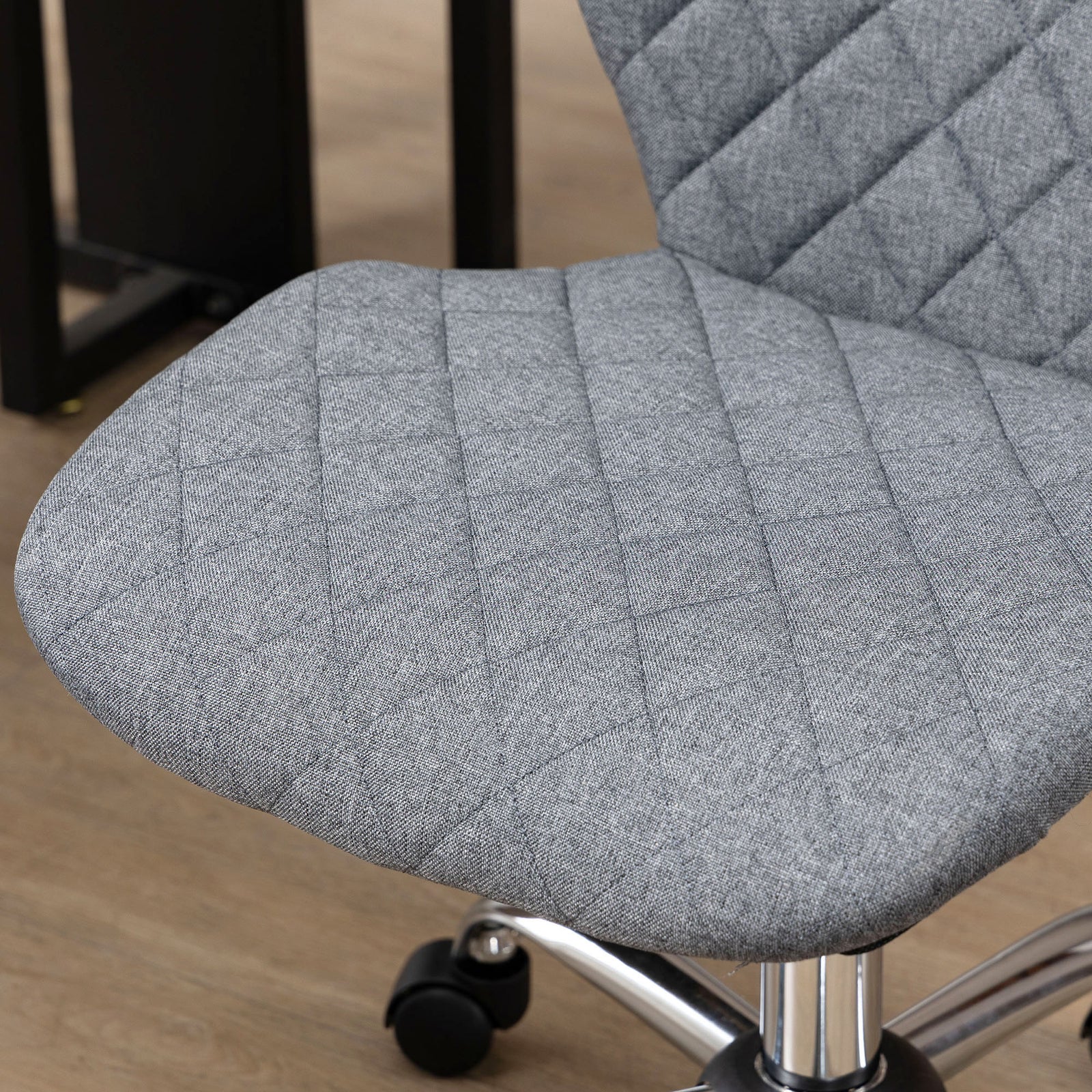 Ergonomic Mid Back Office Chair Grey