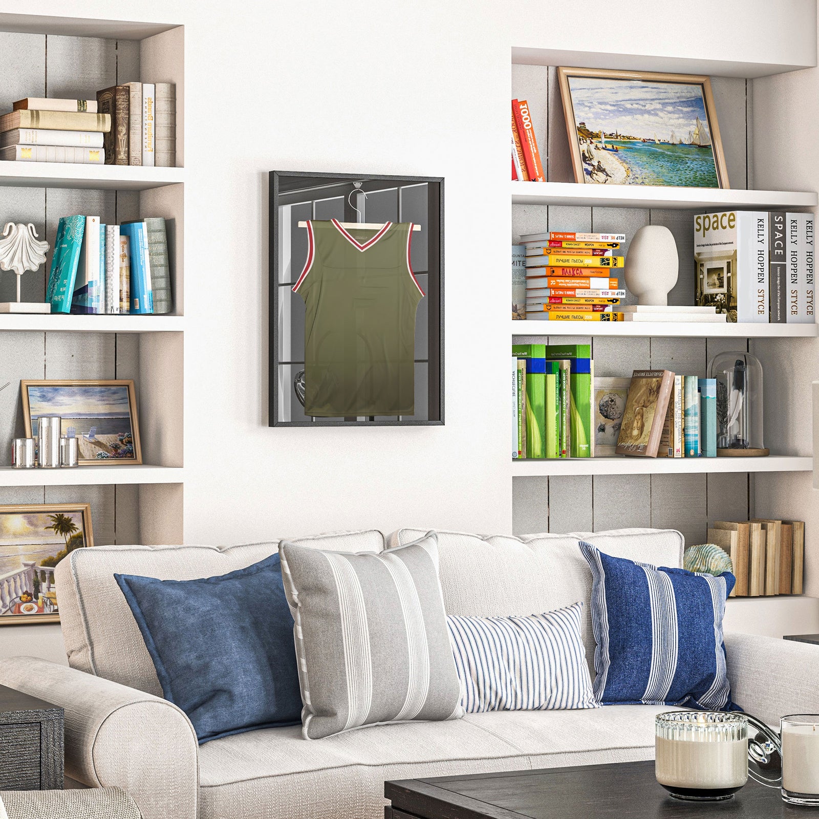 Football Shirt Frame With Uv Protection Acrylic Panel