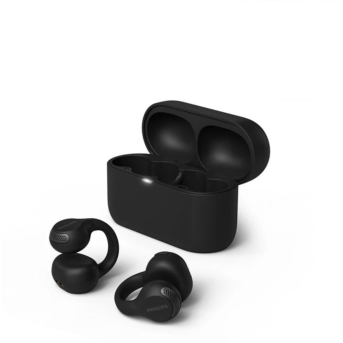 Taq2000 Wireless Open Ear Multipoint Earbuds | Black