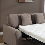Lewiston Fabric Pull Out Sofabed | Brown