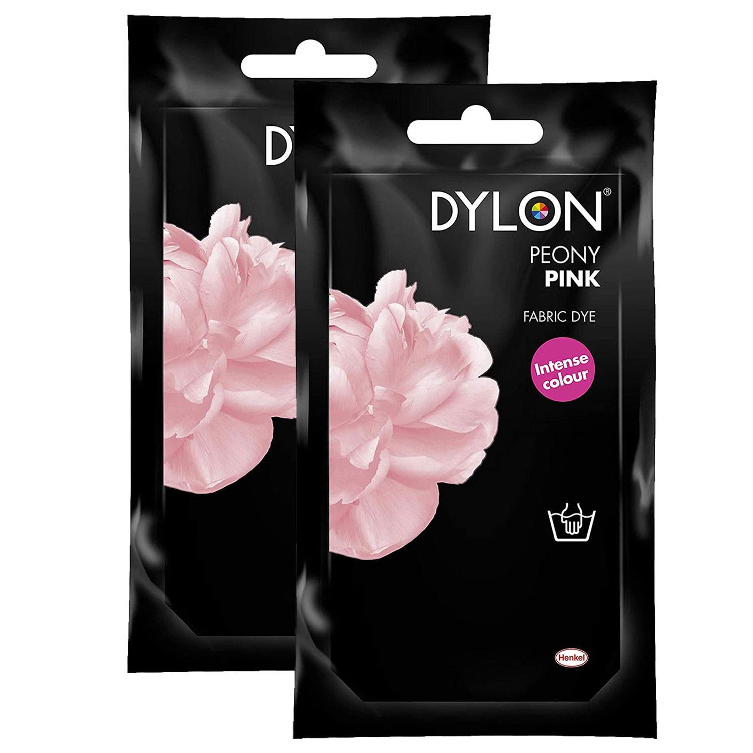 Hand Fabric Dye Sachet For Clothes & Soft Furnishings, 2 Packs Of 50g