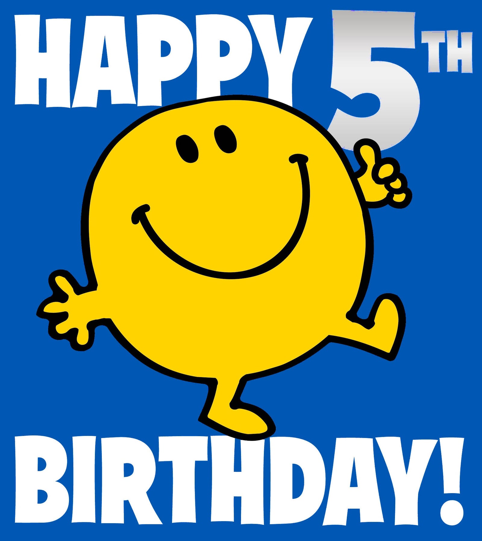 Age 5 Birthday Card Official Product