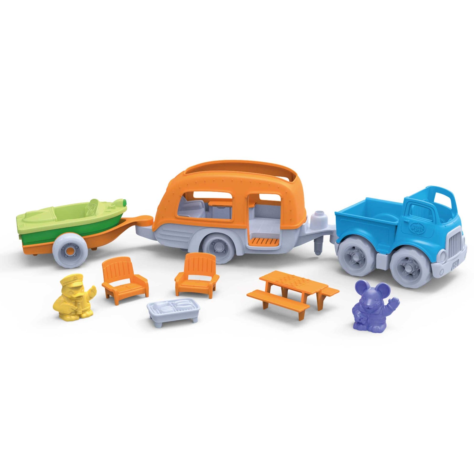 Rv Camper Set, Made From 100% Recycled Plastic