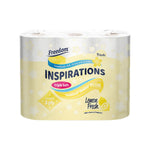 Lemon 3-ply 45 Rolls + Rhino Jumbo Kitchen Towels 24 Rolls