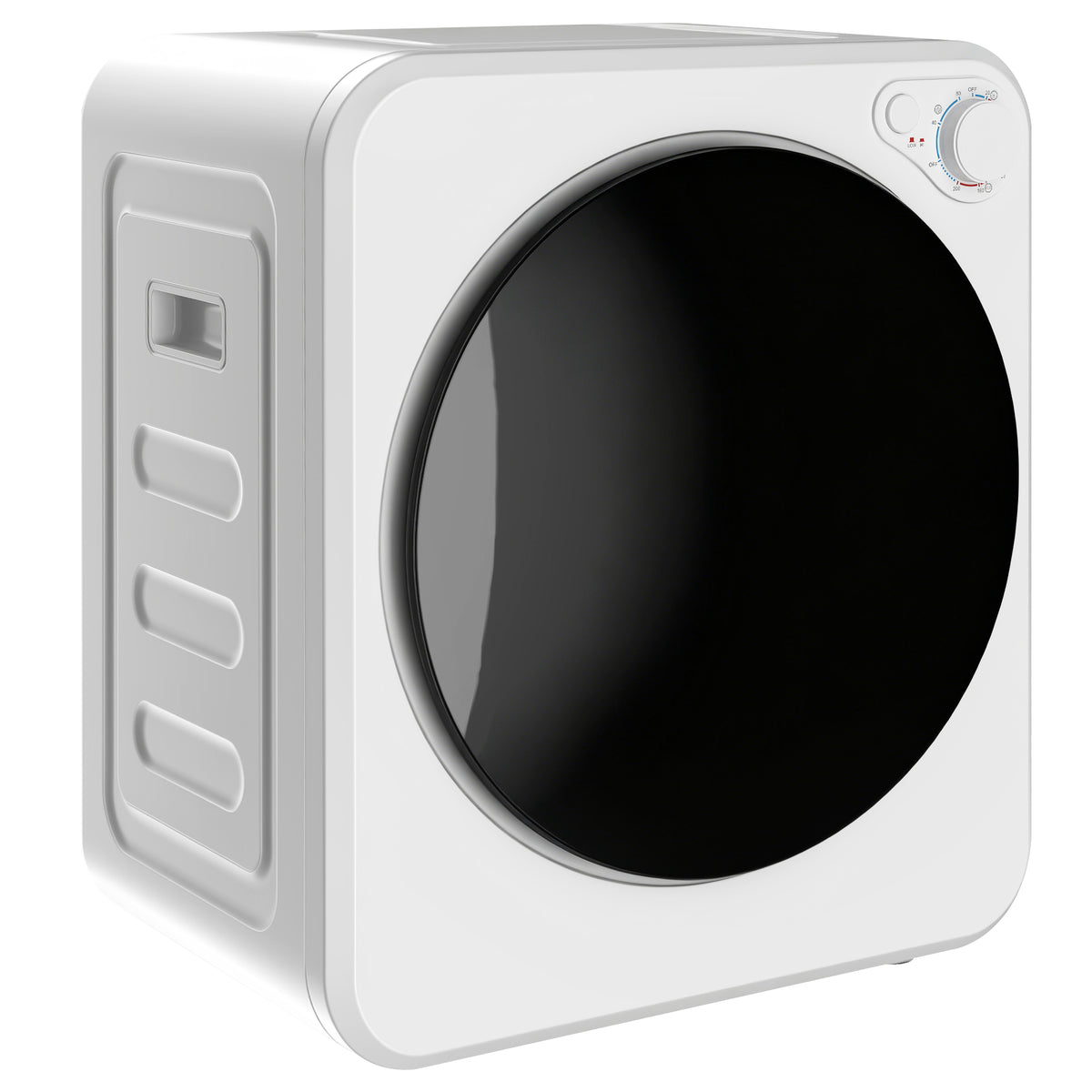 HOMCOM 4kg Front Load Laundry Dryer With 2 Power Modes, White