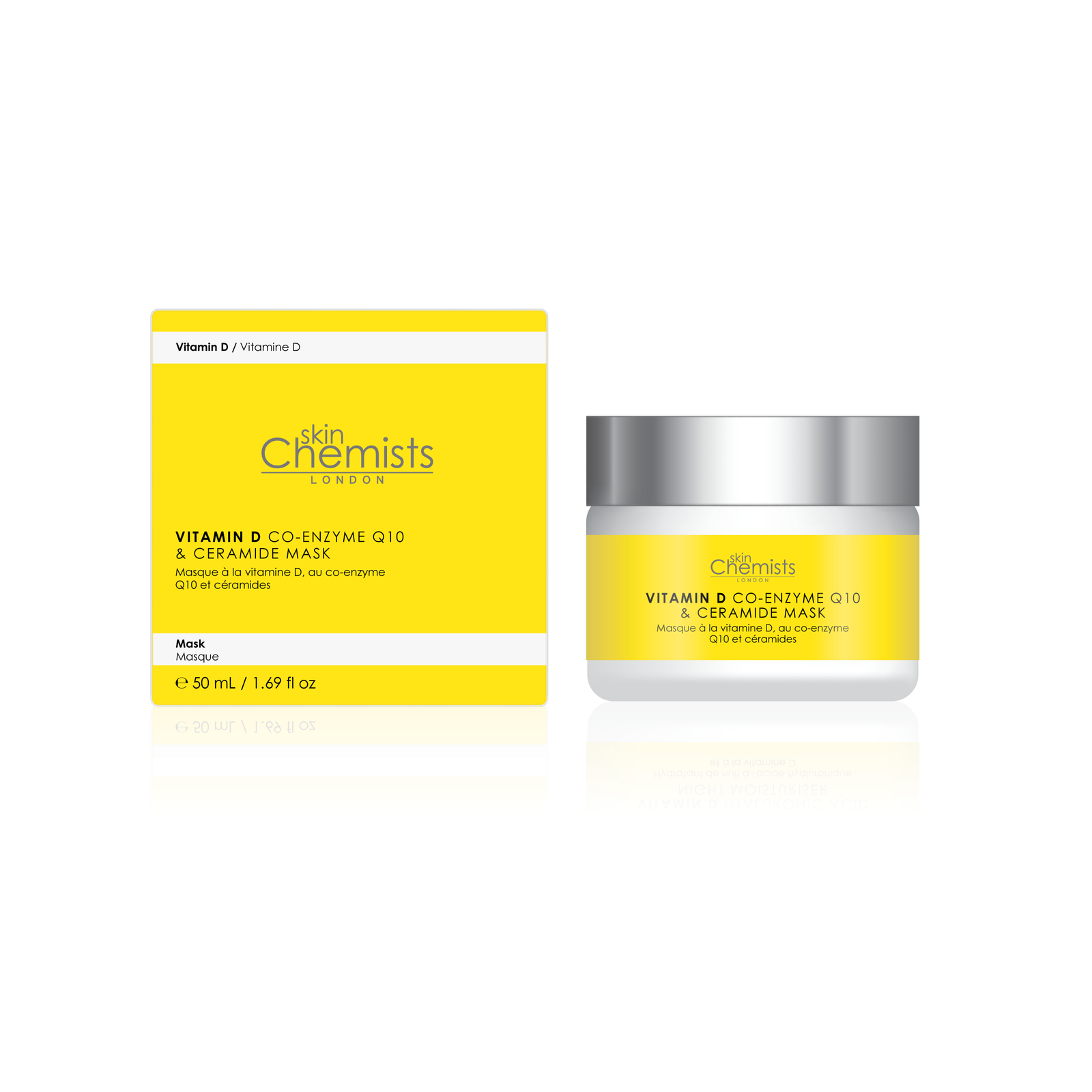 Vitamin D Co-enzyme Q10 & Ceramide Mask 50ml