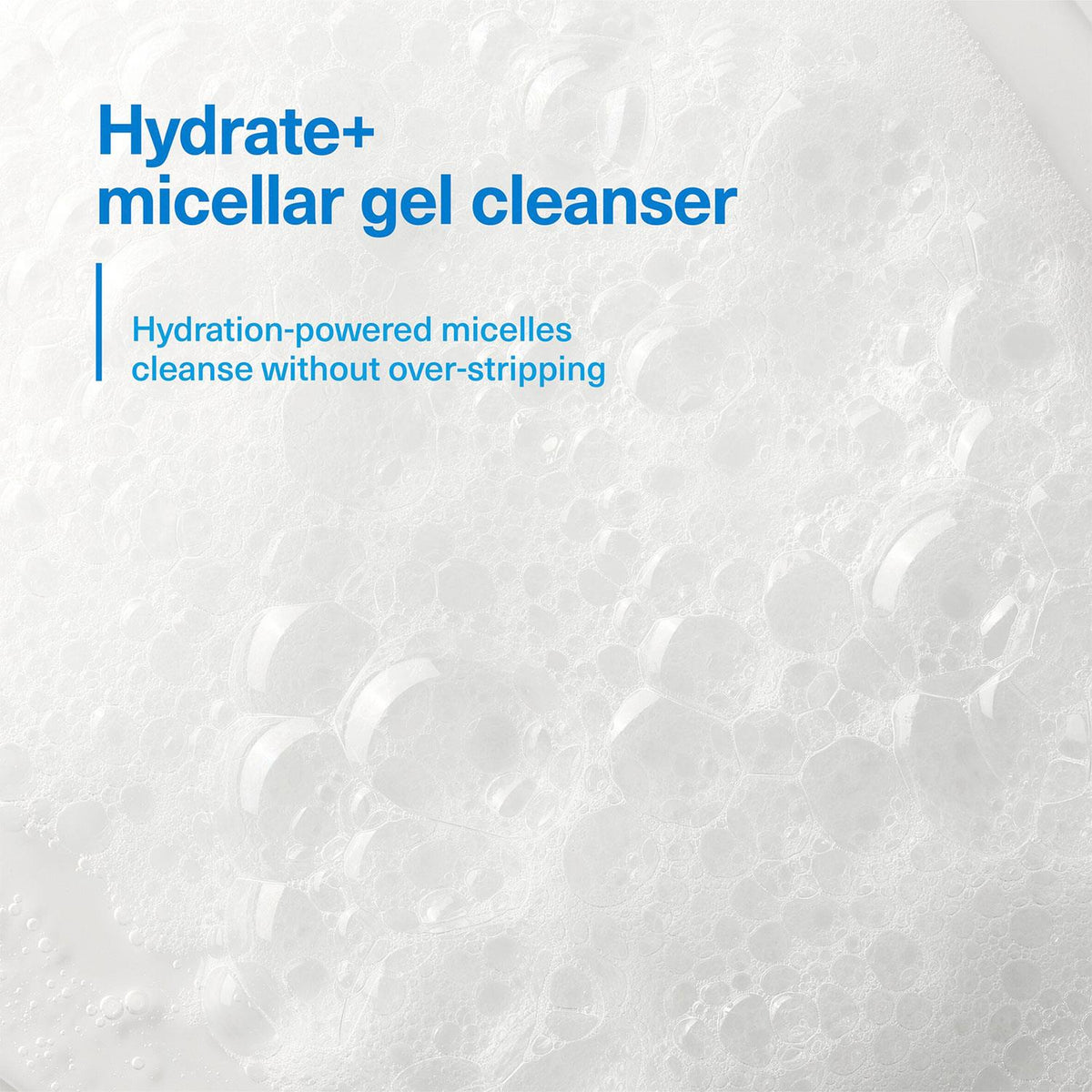 Hydrate+ Micellar Cleanser Gentle Refreshing Face Wash 240ml | Set of 3