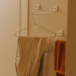 Towel Rail, 25cm, Self-adhesive, Black, Asymmetrical, Stick Collection