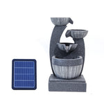 Water Fountain Rockery Decoration Solar Powered Outdoor