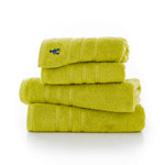 Kaleidoscope 550gm Combed 100% Cotton Towels | Bath Sheet | Lime