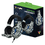 Headset Camo Design For Ps, Xbox & Pc Gaming | Gray