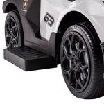 Lamborghini 2 In 1 Baby Ride On Push Car Toddler Push Along Car | White