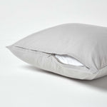 Continental Egyptian Cotton Pillowcase 200 Tc | 40cm x 40cm | Silver Grey