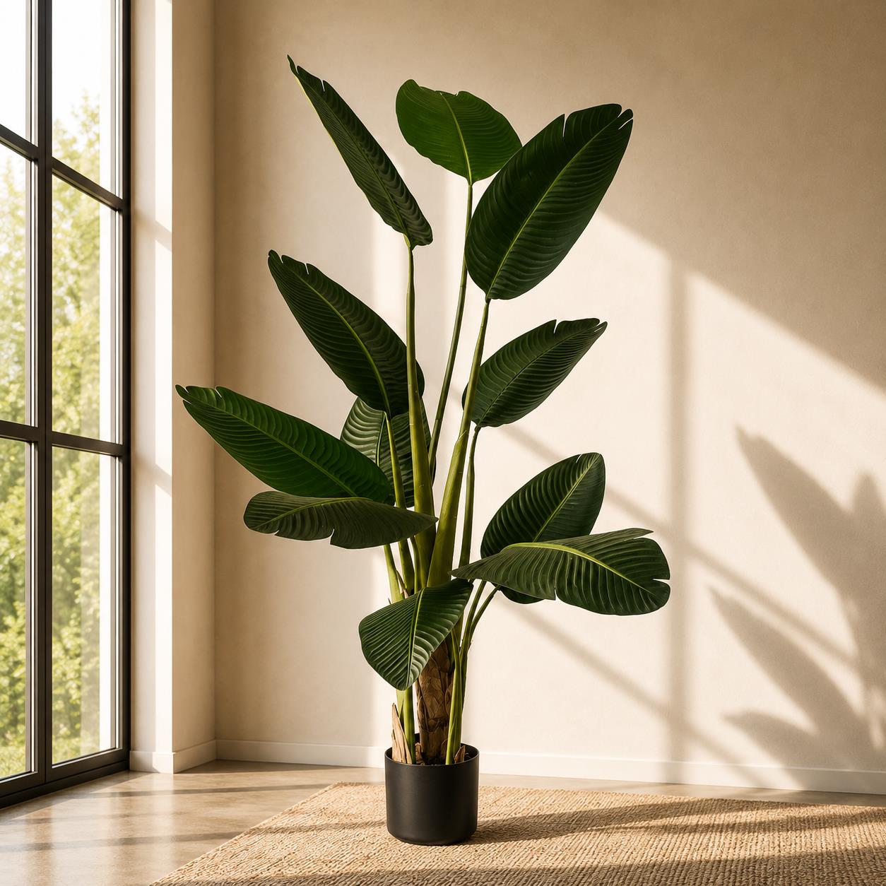 150cm Artificial Uv Traveller Banana Palm Tree