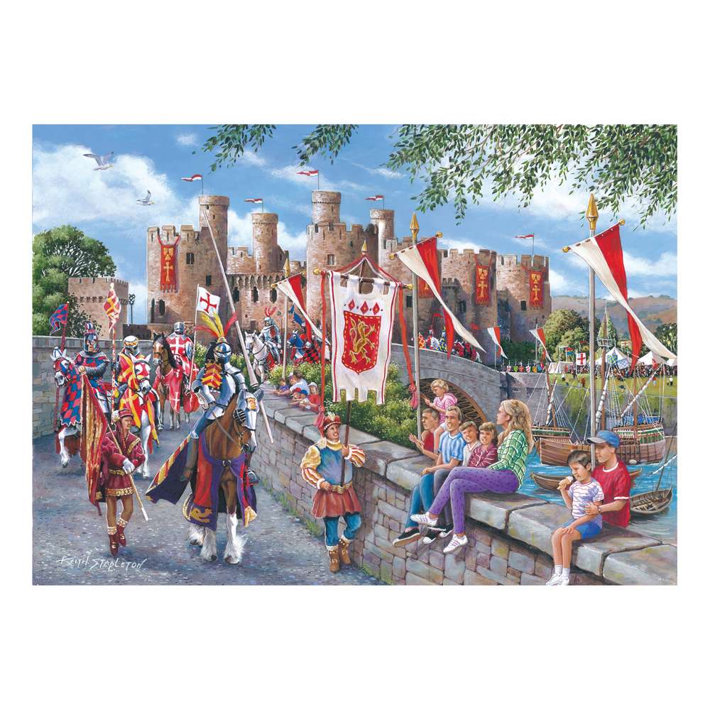 Conwy Castle Mini Jigsaw Puzzle Tube - 150 Piece