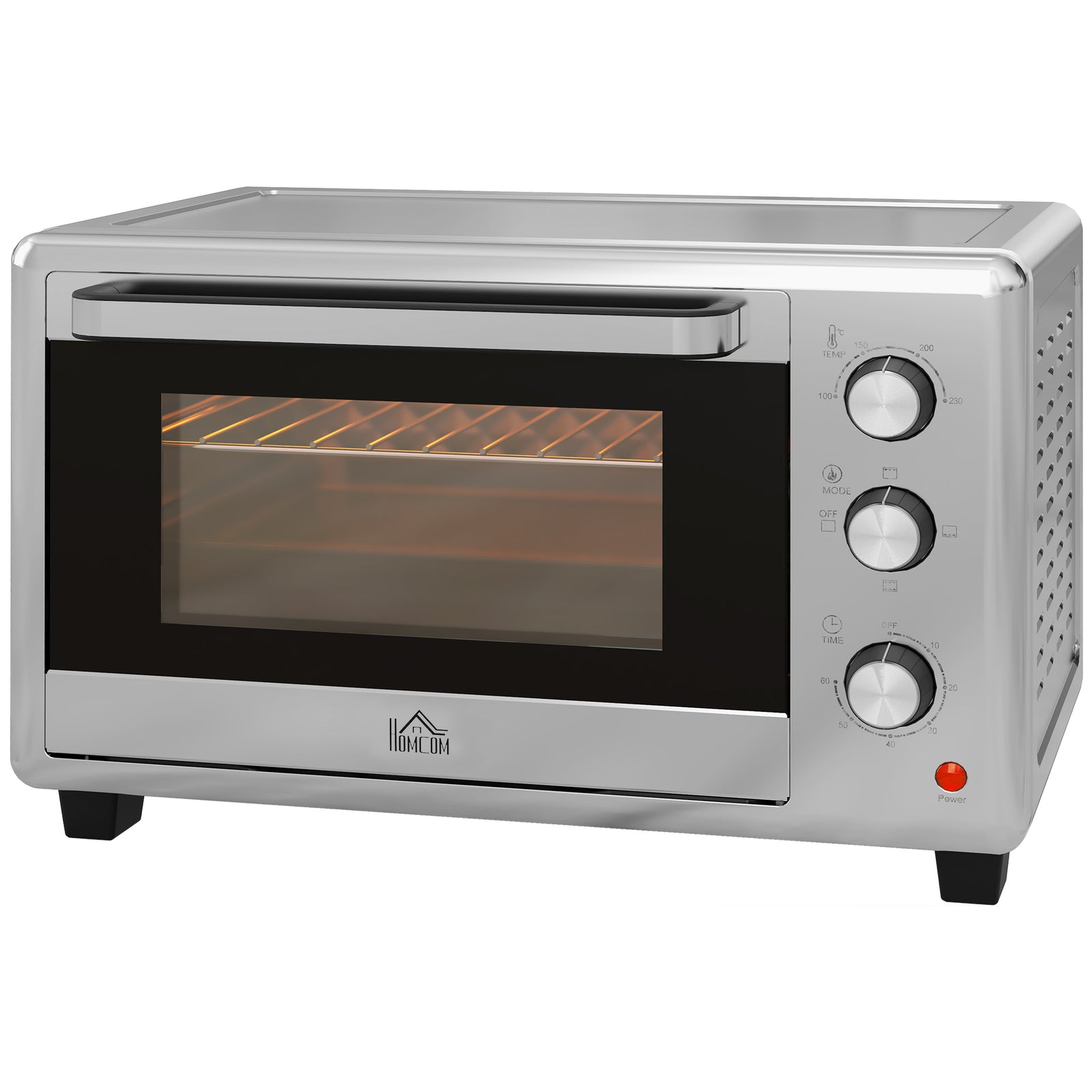 30l Mini Oven With Adjustable Temperature 60 Min Time