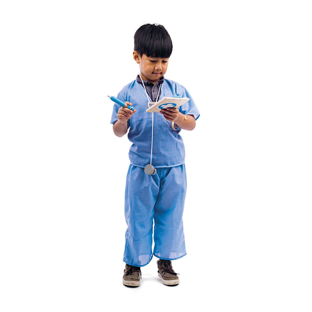 Kids Doctor Costume And Accessories - For 3-5 Year Olds