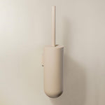 Toilet Brush, Wall Mounted, Beige, Award-winning Design Geyser Collection
