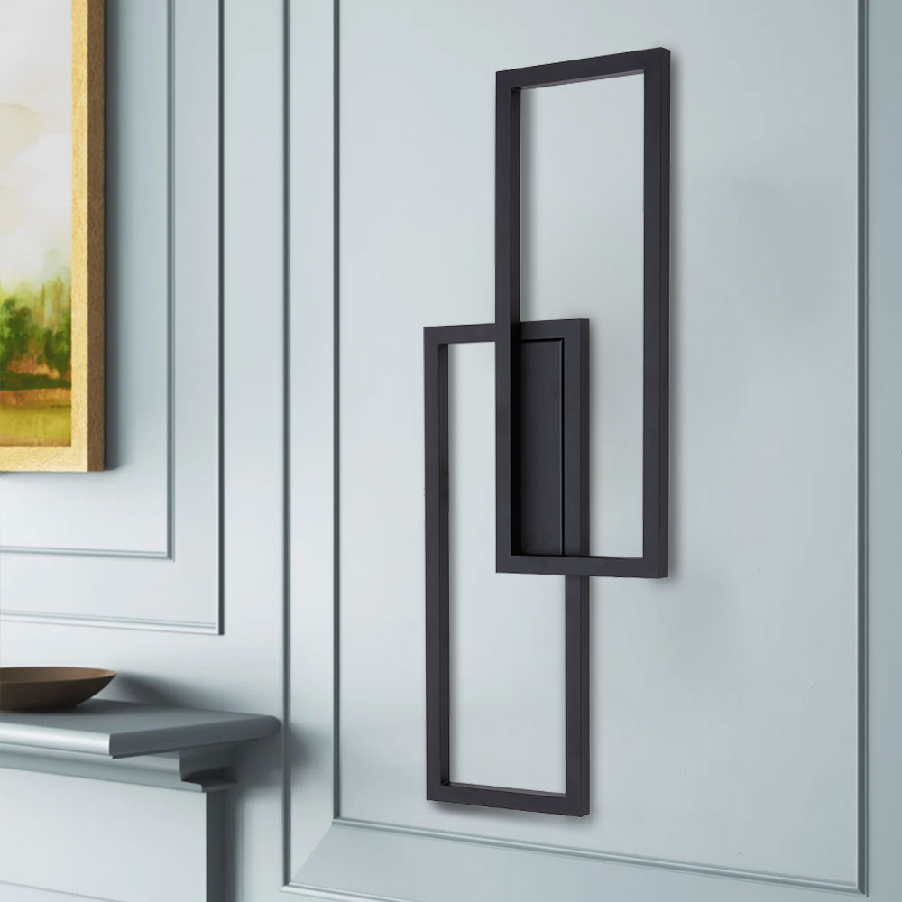 Industrial Rectangular Led Wall Light