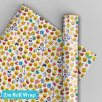 Emoji 2m Roll Wrapping Paper