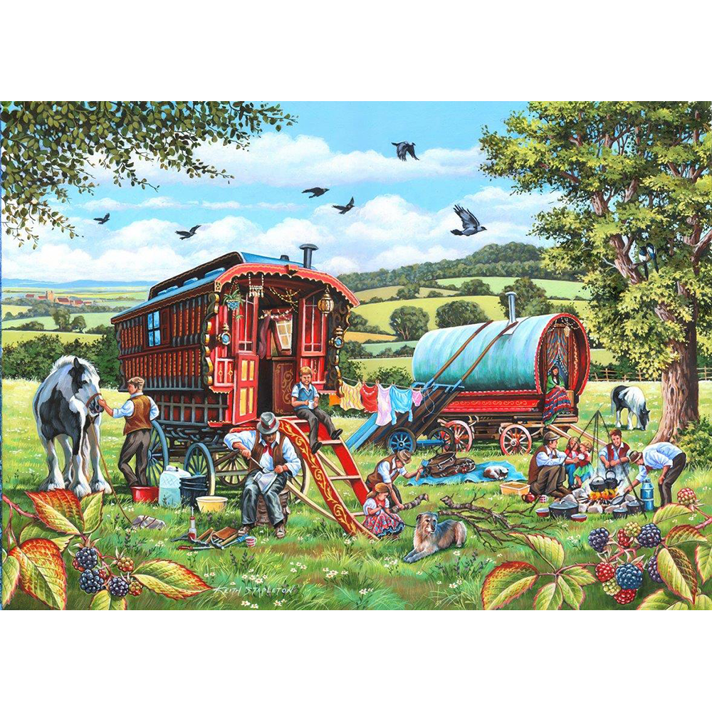 Pedlar Man - 1000 Piece Jigsaw Puzzle For Adults