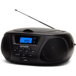 Bbtu-300 Boombox Portable Cd Radio | Black & White