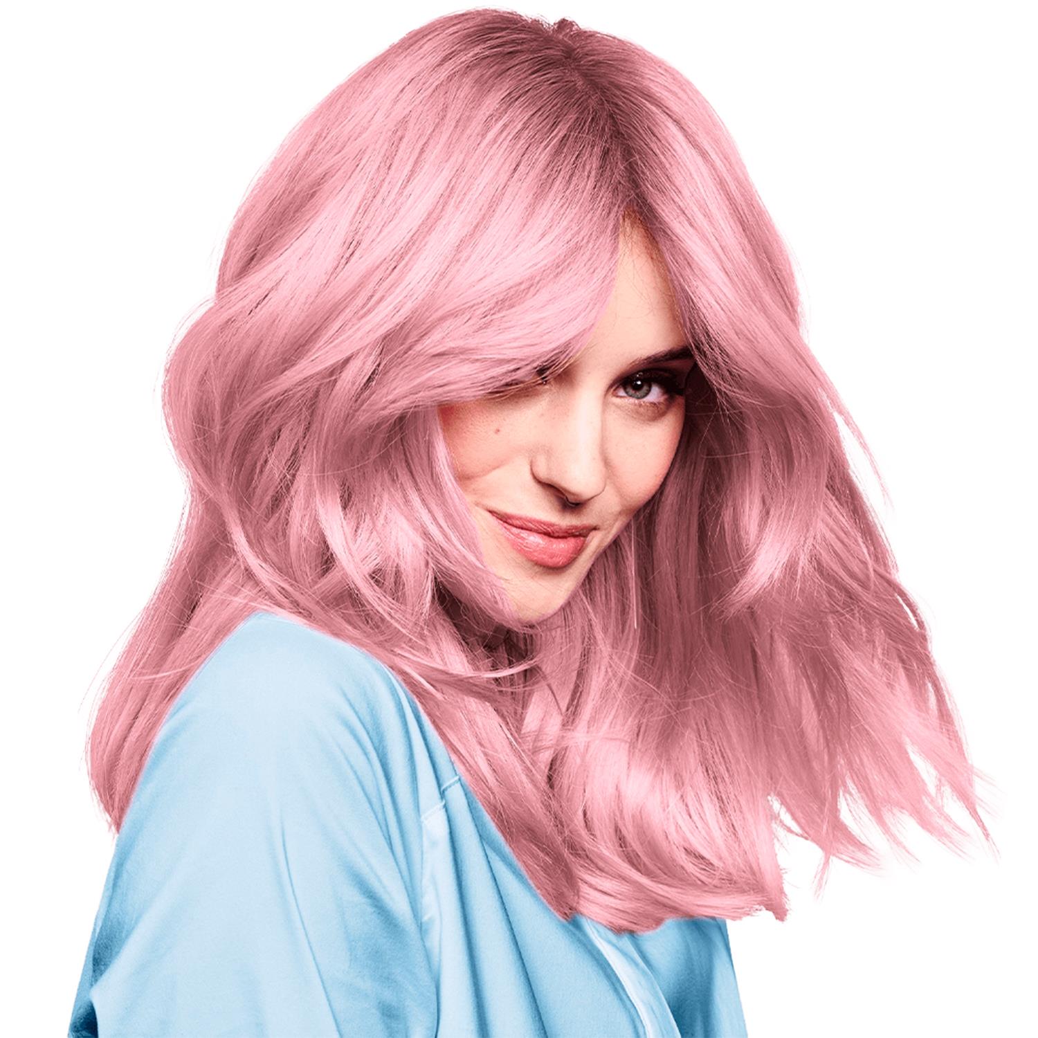 Live Ultra Brights Semi-permanent Colour Hair Dye P123 Rose Gold 3pk