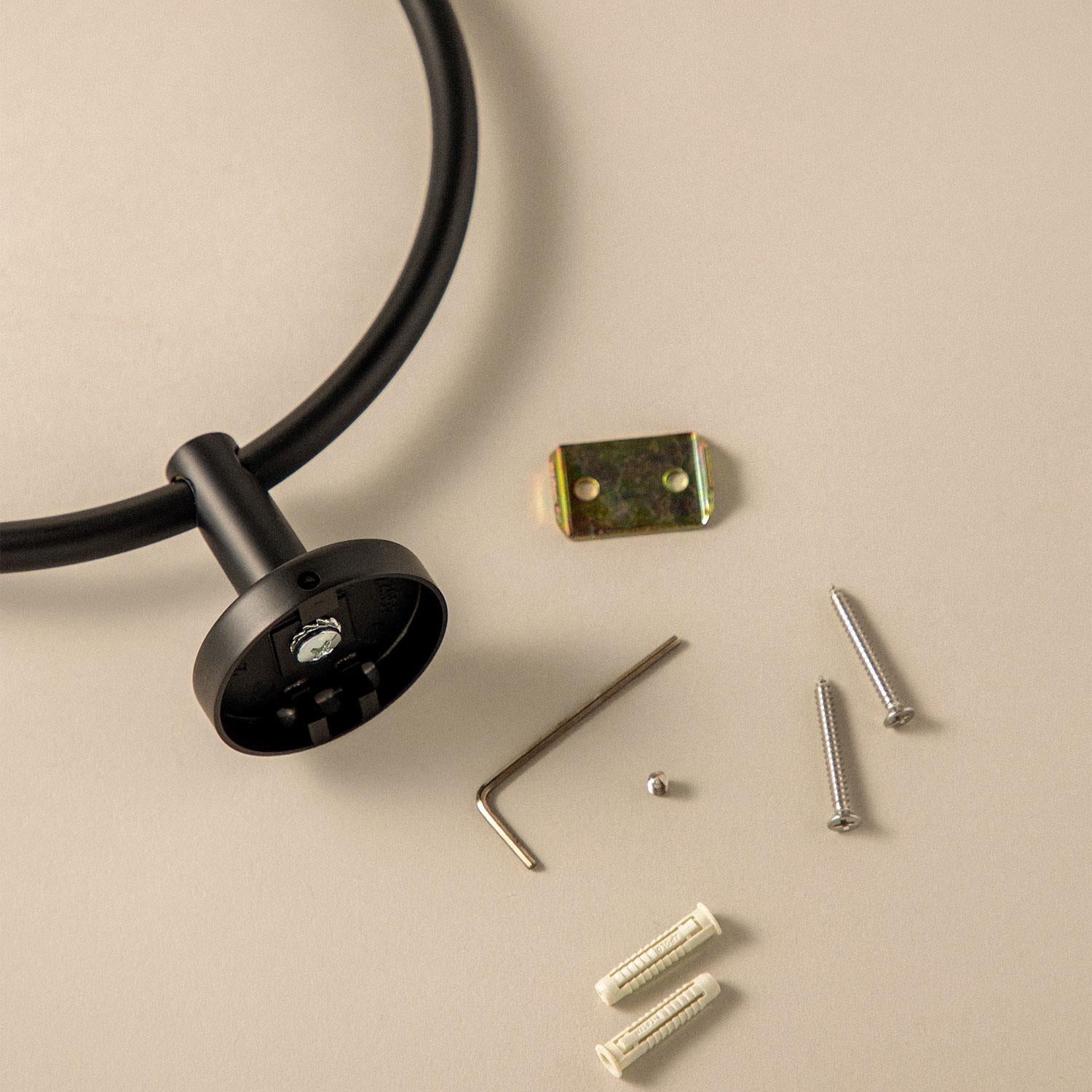 Towel Ring, 20cm, Chrome, Hidden Fixings, Start Collection