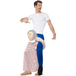 Piggyback Grandma Costume