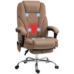 Massage Chair, Reclining Desk | Brown