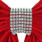 Large Christmas Door Bow - Red
