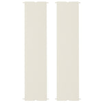 2 Pcs Pergola Replacement Canopy Cover, Uv Protection | Cream