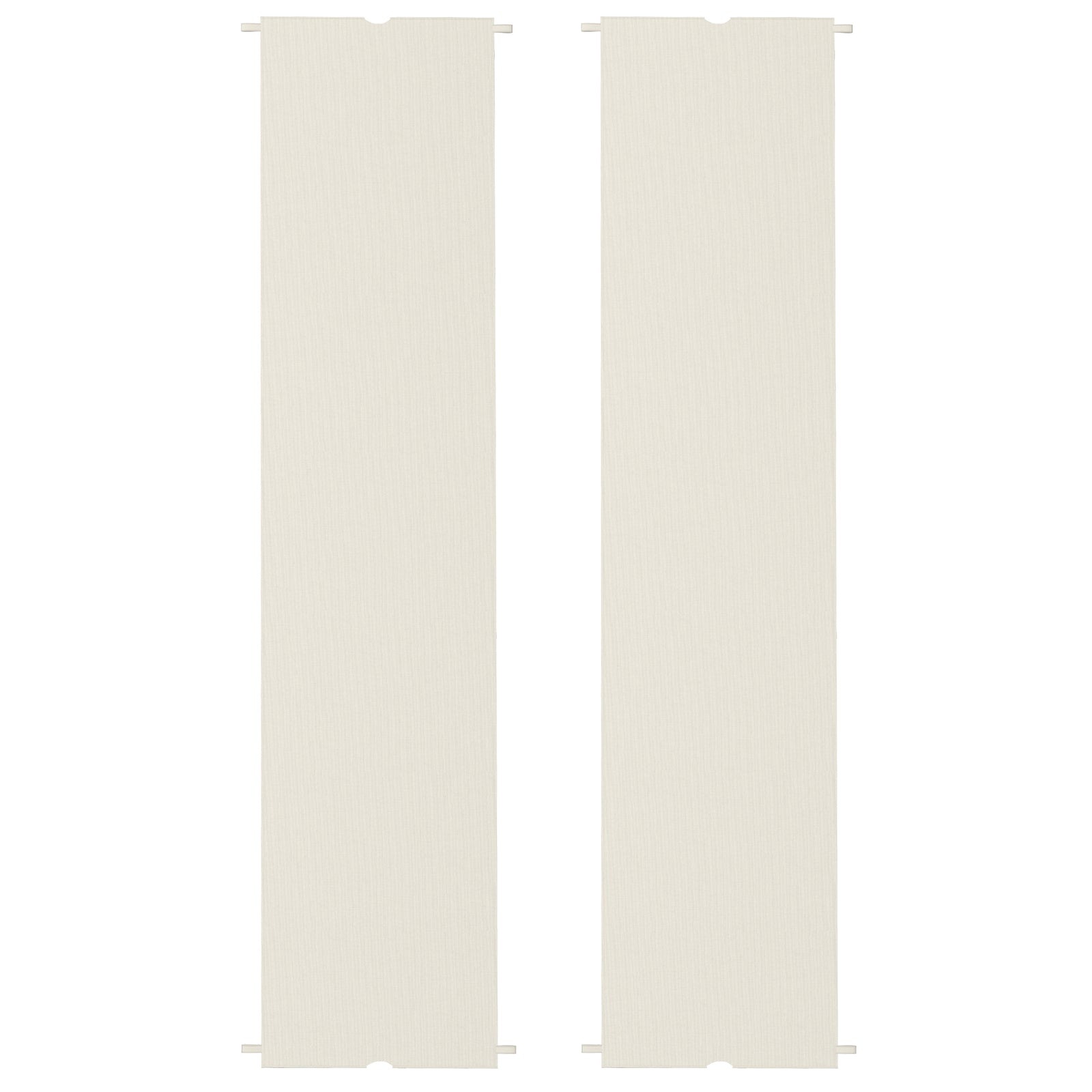 2 Pcs Pergola Replacement Canopy Cover, Uv Protection | Cream