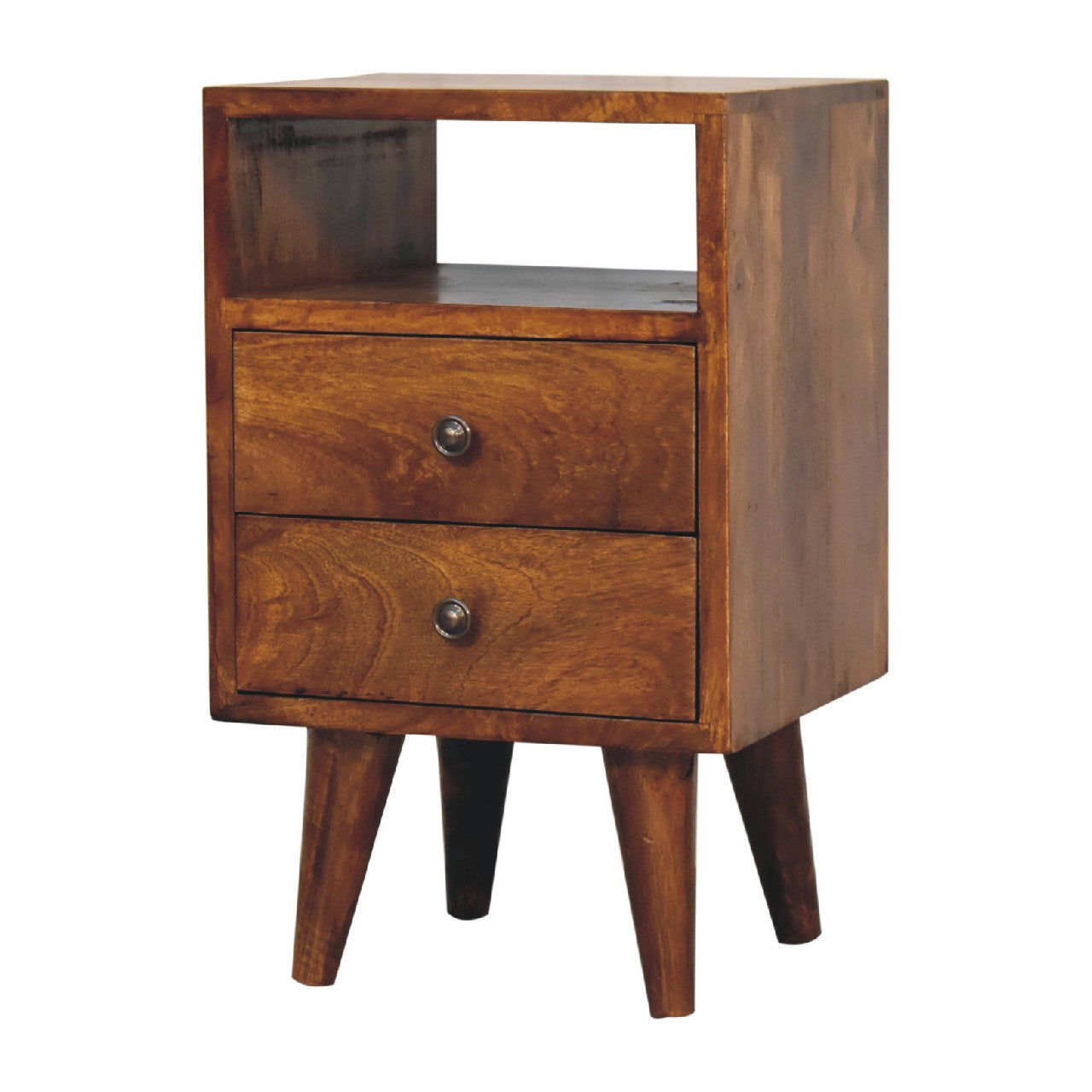 Solid Wood Mini Classic Chestnut Bedside
