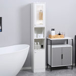Tall Bathroom Storage Cabinet Freestanding With Mirror