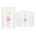 Body + Mind Mineral-rich Bath Salts, Dragon Fruit & Primrose, 400g | Set-of-6