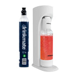 Omnifizz Soda Maker, Sparkling Water Maker With 60l Co2 Canister | Set-of-1 | White