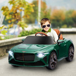 Bentley Bacalar Licensed 12v Kids Electric Ride-on W/ Remote | Green