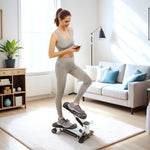 Mini Stepper,w/ Compact, Lcd Monitor | White