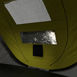 4-5 Person Camping Tent Dome Pop-up Tent  With Windows | Yellow