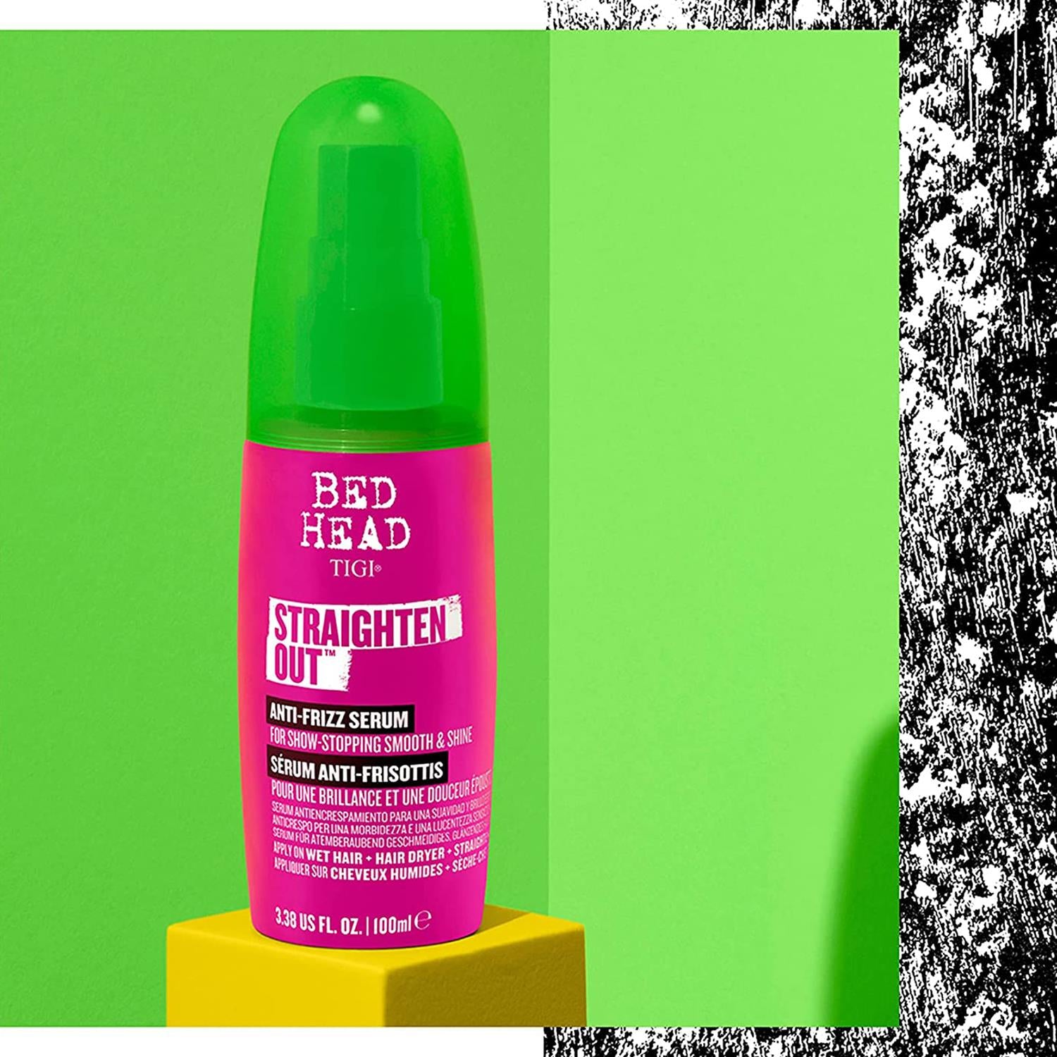 Straighten Out Anti Frizz Serum For Smooth Shiny Hair 100ml