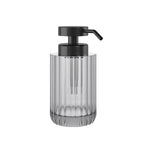 Soap Dispenser, 300ml, Resistant Glass, Grey, Lido Collection