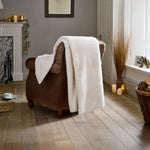 Ashford Faux Fur Throw | 130cm x 180cm | Ivory