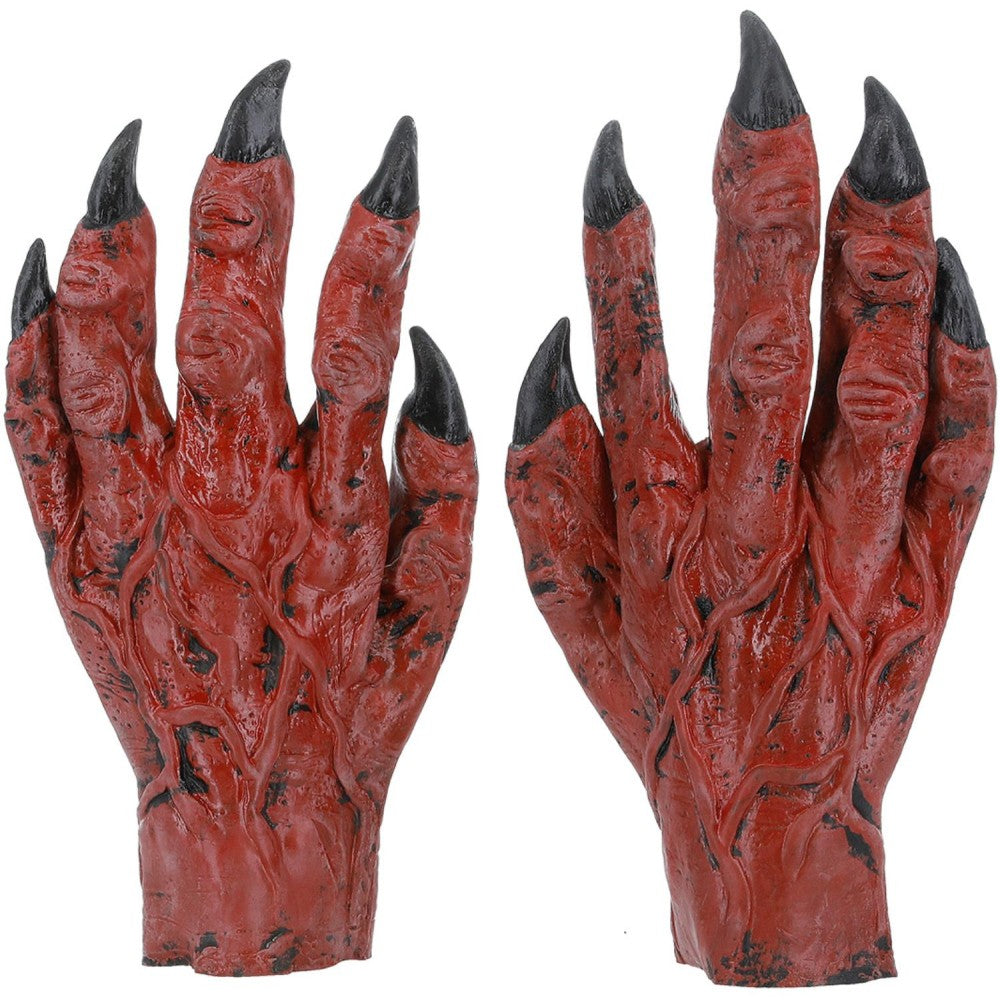 Smiffys Devil Hands, Latex