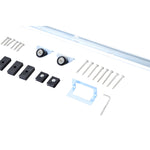 Modern Sliding Barn Door Hardware Kit Track System Gear Set Divider